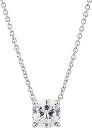Nadri Modern Luv Large Cubic Zirconia Pendant Necklace