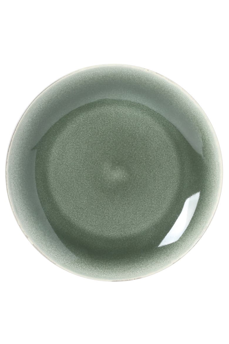 Pine Coast 12 Piece Plates and Bowls Dinnerware Set, Alternate, color, Green