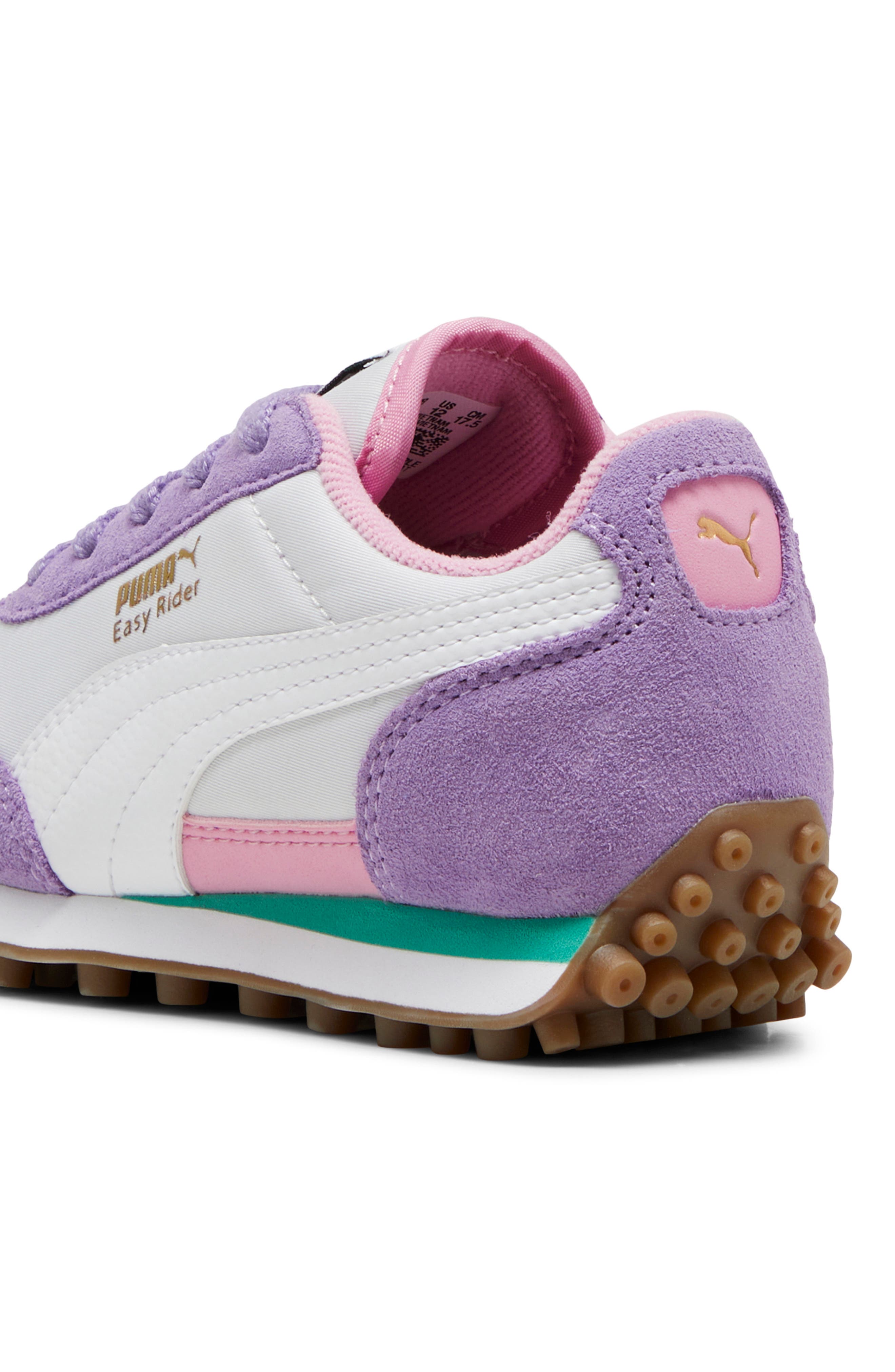 PUMA Kids' Easy Rider Sneaker, Alternate, color, Silver Mist-Puma White