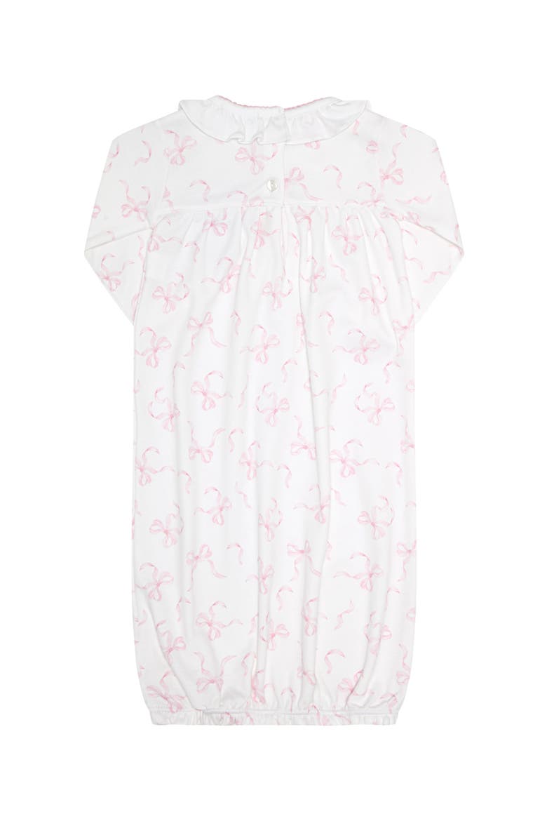 Charming Bows Print Gown - Baby, Alternate, color, Pink