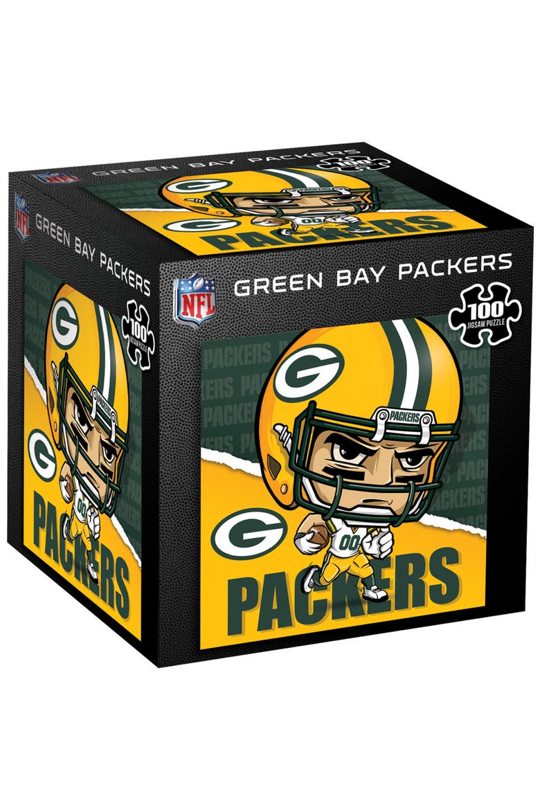 Green Bay Packers Mascot 100pc Puzzle, Main, color, Multicolor