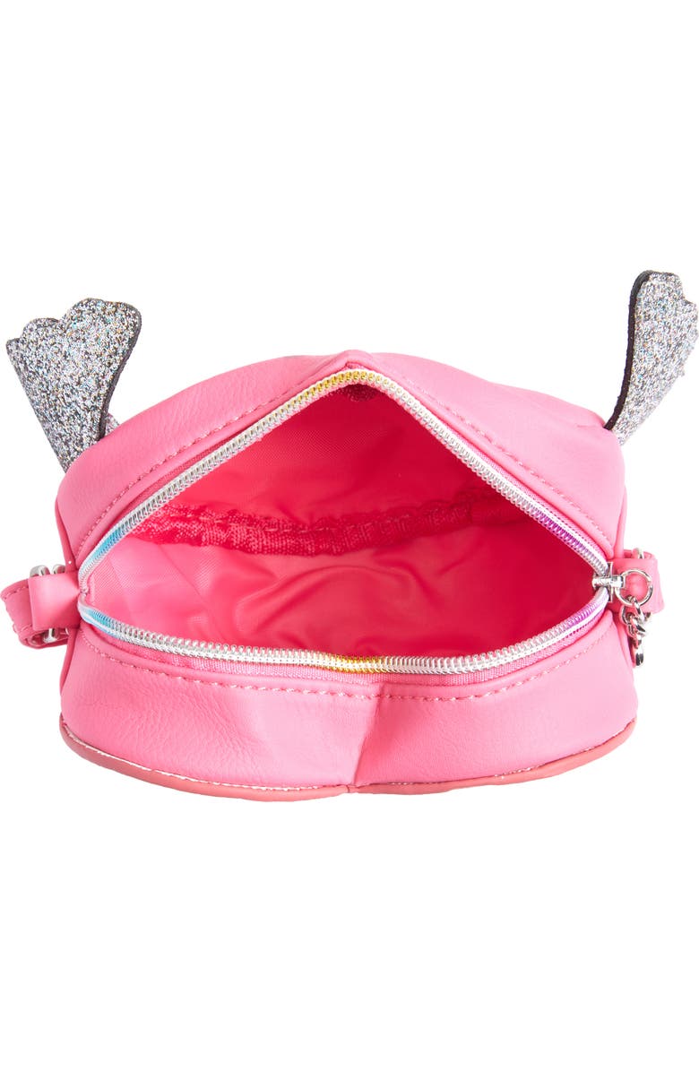 OMG Accessories OMG Rainbow Flying Heart Crossbody Bag, Alternate, color,