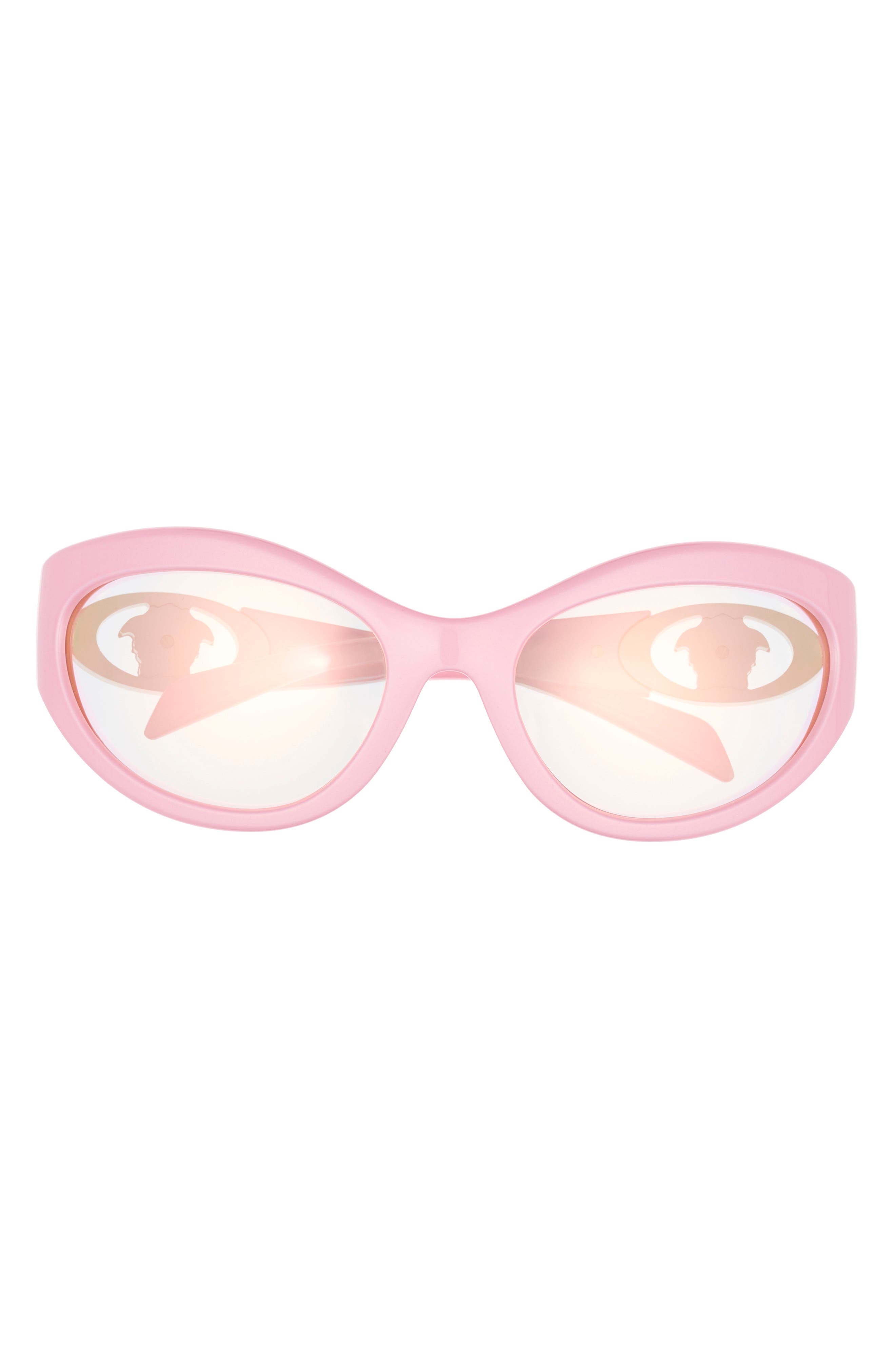 Versace 58mm Oval Sunglasses