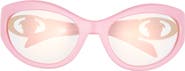 Versace 58mm Oval Sunglasses