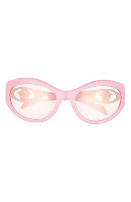 Versace 58mm Oval Sunglasses