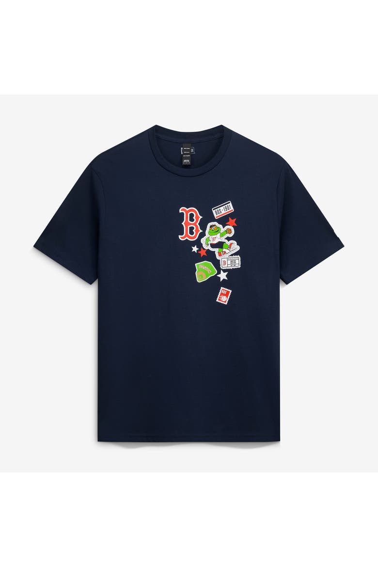 Men's New Era Navy Boston Red Sox City Patch T-Shirt, Main, color, Navy