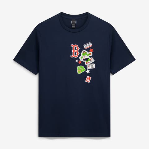 Men's New Era Navy Boston Red Sox City Patch T-Shirt