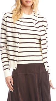 Karen Kane Stripe Cardigan