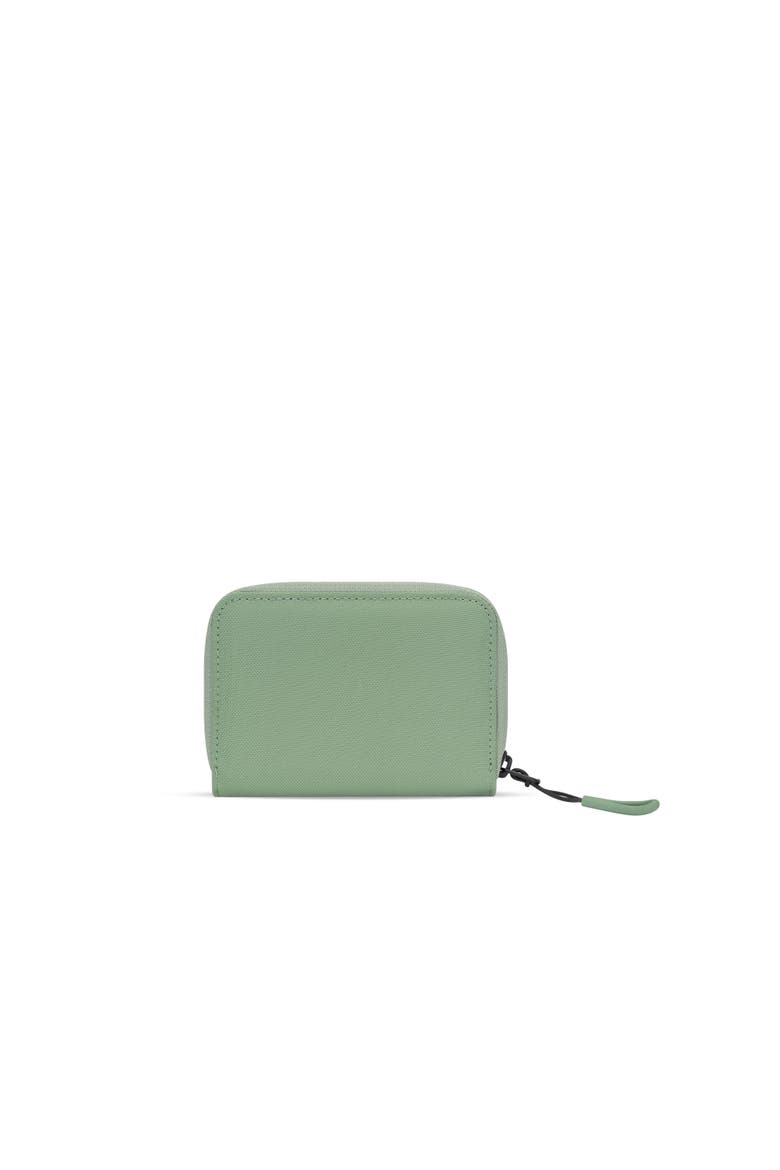 Barcelona Small Bifold Zipper Wallet, Alternate, color, Olivine