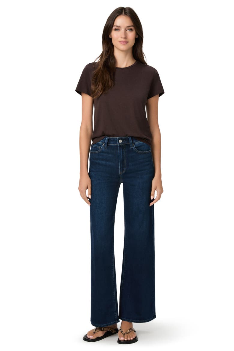 Anessa High Waist Wide Leg Jeans, Alternate, color, AMAGANSETT