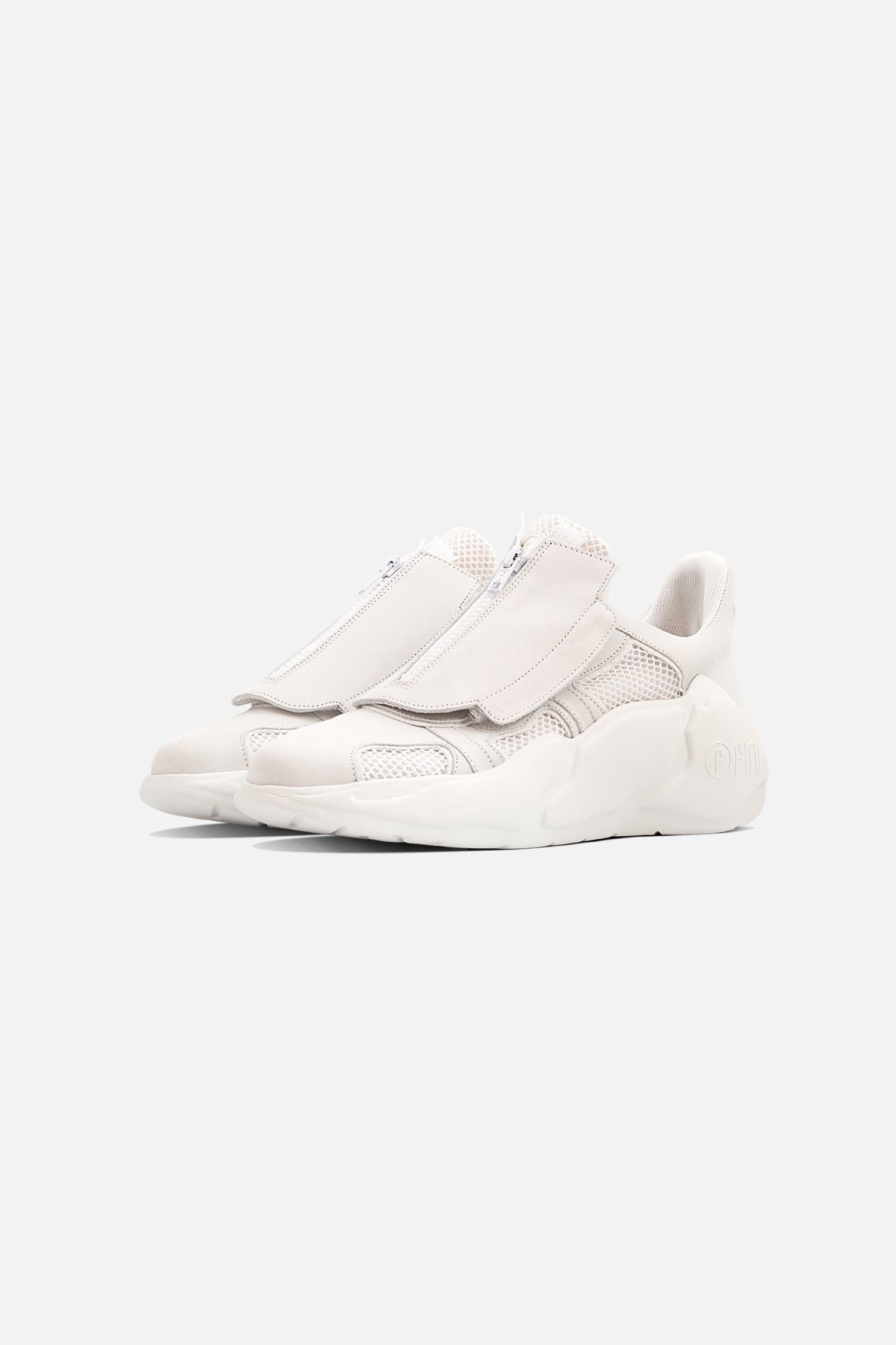Fini Desiderata White Sneaker  - Unisex, Alternate, color, White