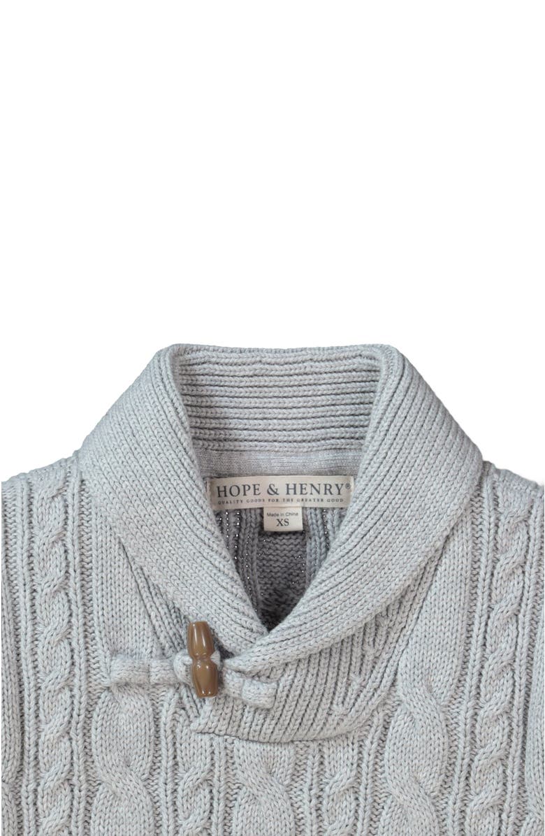 Hope & Henry Baby Boys' Shawl Collar Sweater, Infant, Alternate, color, 