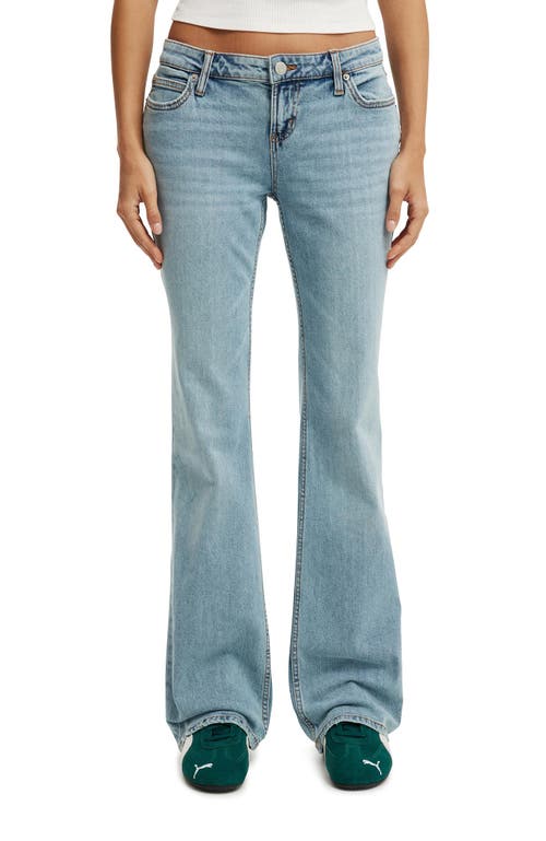 Shop Cotton On Low Rise Bootcut Jean In Rush Blue