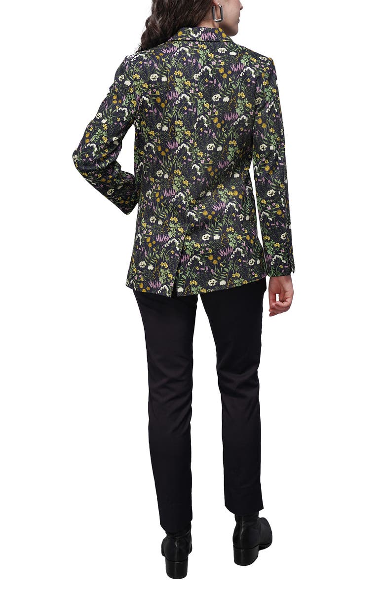 WILDFANG The Empower Notch Lapel Blazer, Alternate, color, Meadow Navy