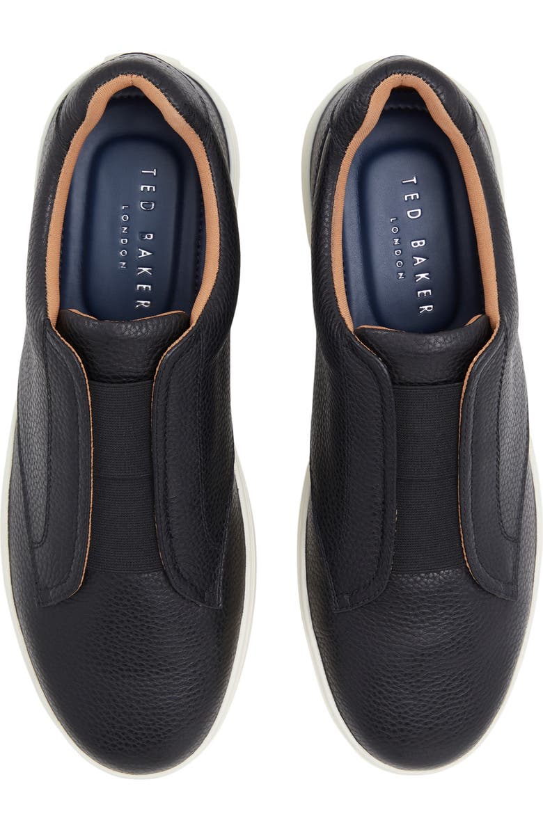 Ted Baker London Brenton Slip-On Sneaker, Alternate, color, Black