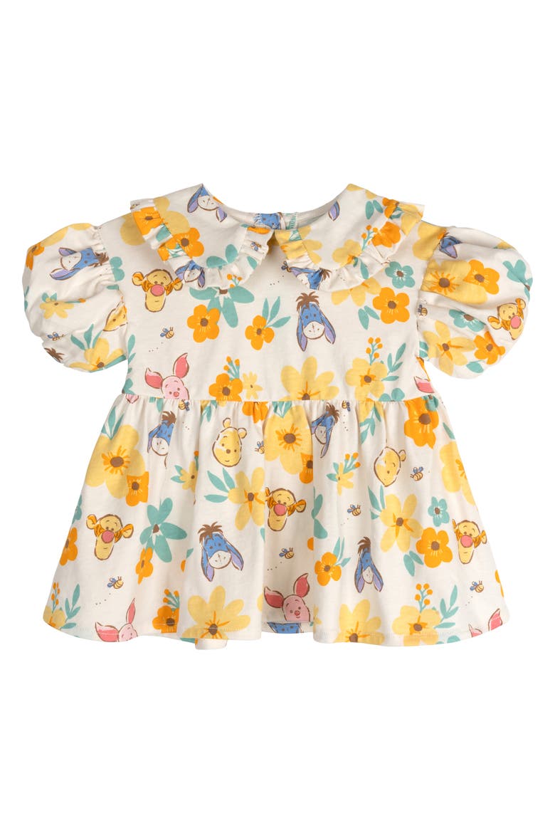 Winnie the Pooh Dress and Bloomer Set, Alternate, color, Ivory Pooh Tigger