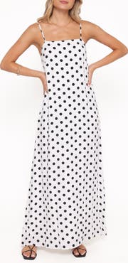 Petal & Pup Virgo Polka Dot Maxi Dress
