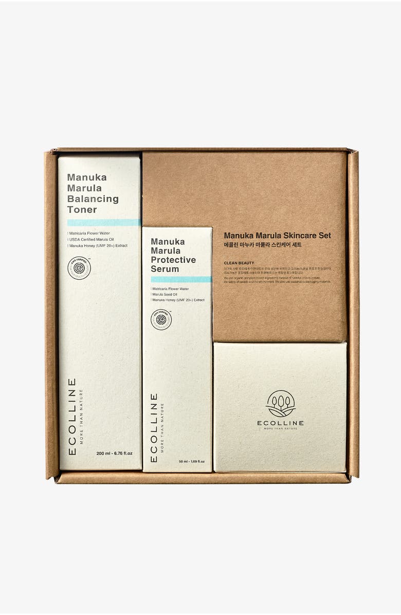 Ecolline Manuka Marula 3-Step Gift Set, Alternate, color, NO COLOR