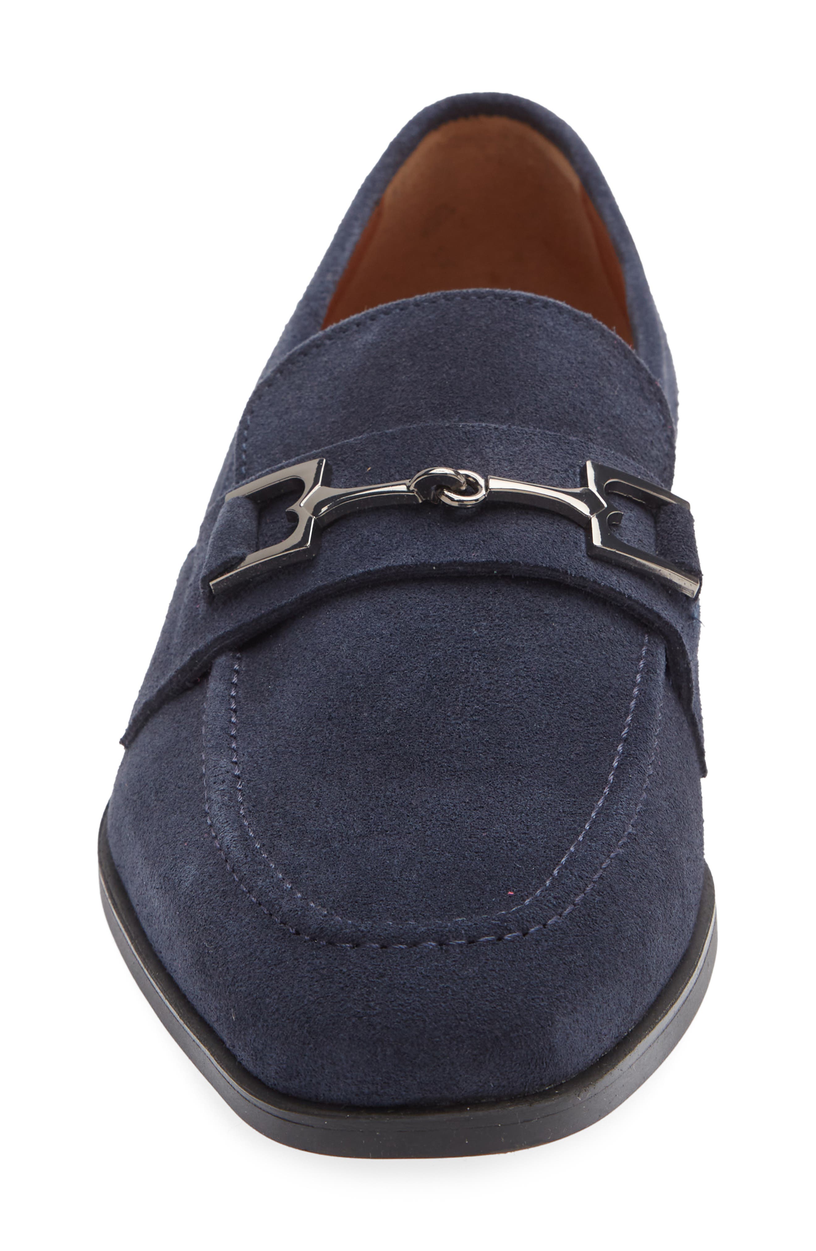 Pacoal Bit Loafer, Alternate, color, NAVY SUEDE