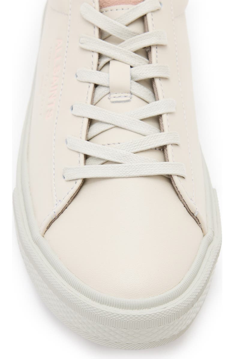 AllSaints Underground Sneaker, Alternate, color, Chalk White / Pink