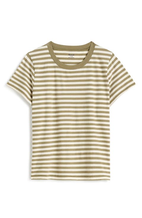 Northside Vintage Stripe Cotton T-Shirt