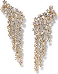 Nadri Sunshower Cubic Zirconia Ear Crawlers