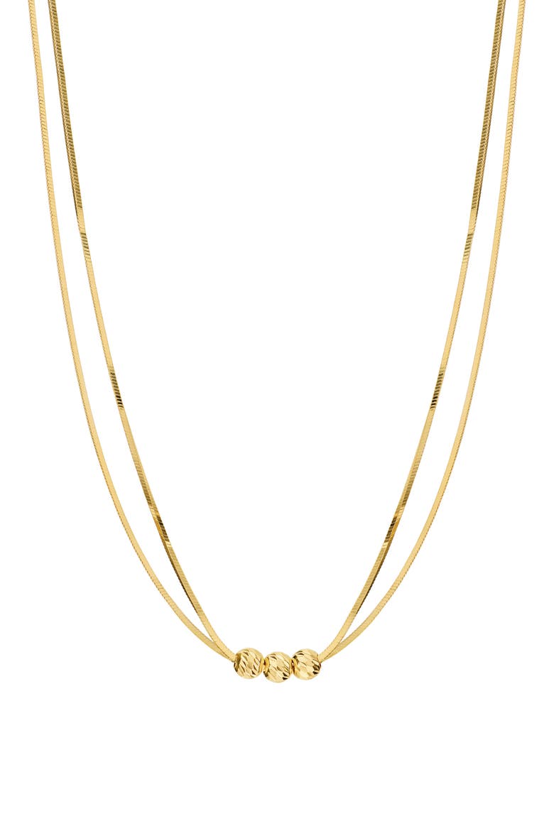 Double Chain Beaded Necklace video