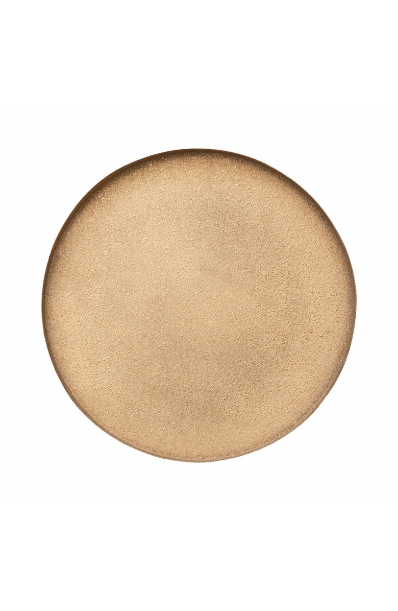 Storied Home Round Decorative Textured Metal Tray, Gold Finish, Main, color, Gold