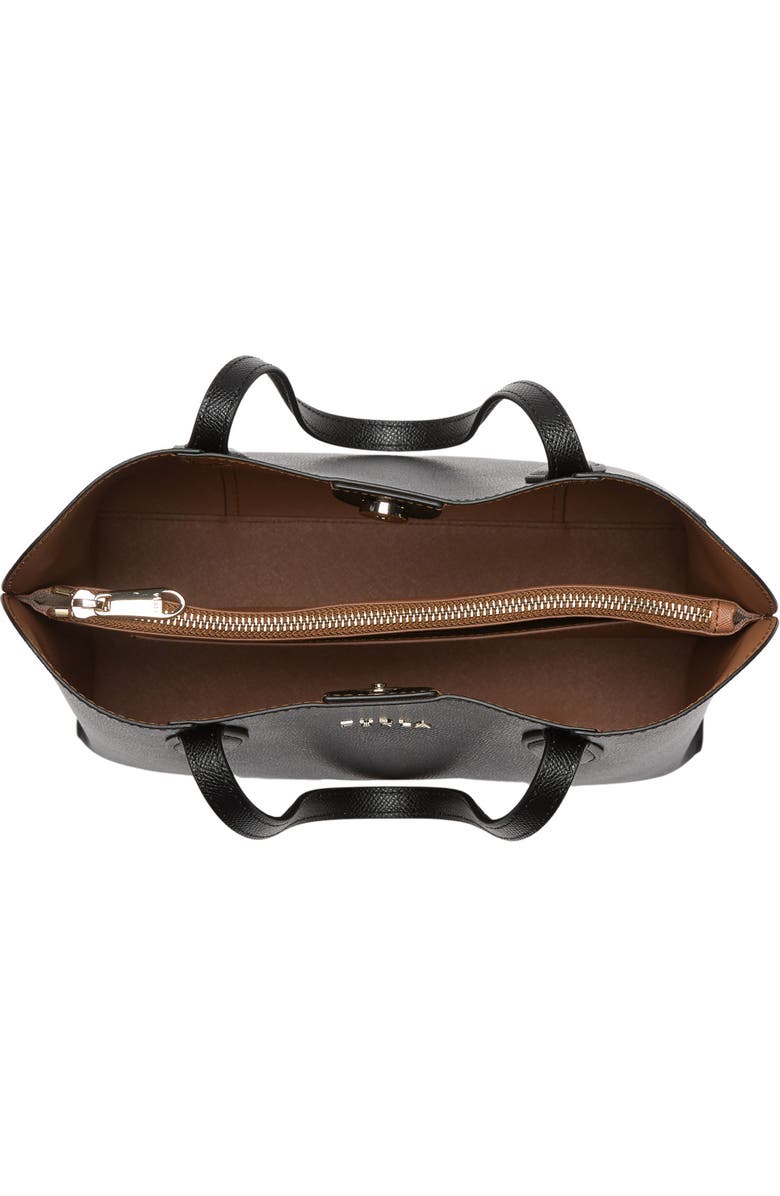 Furla Vittoria Medium Leather Tote Bag, Alternate, color,