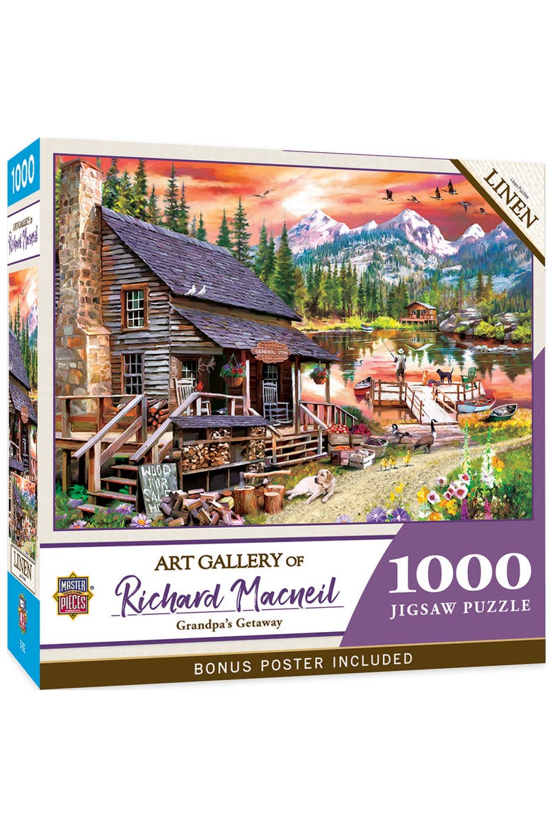 Grandpa's Getaway 1000 Piece Puzzle, Main, color, Multicolor