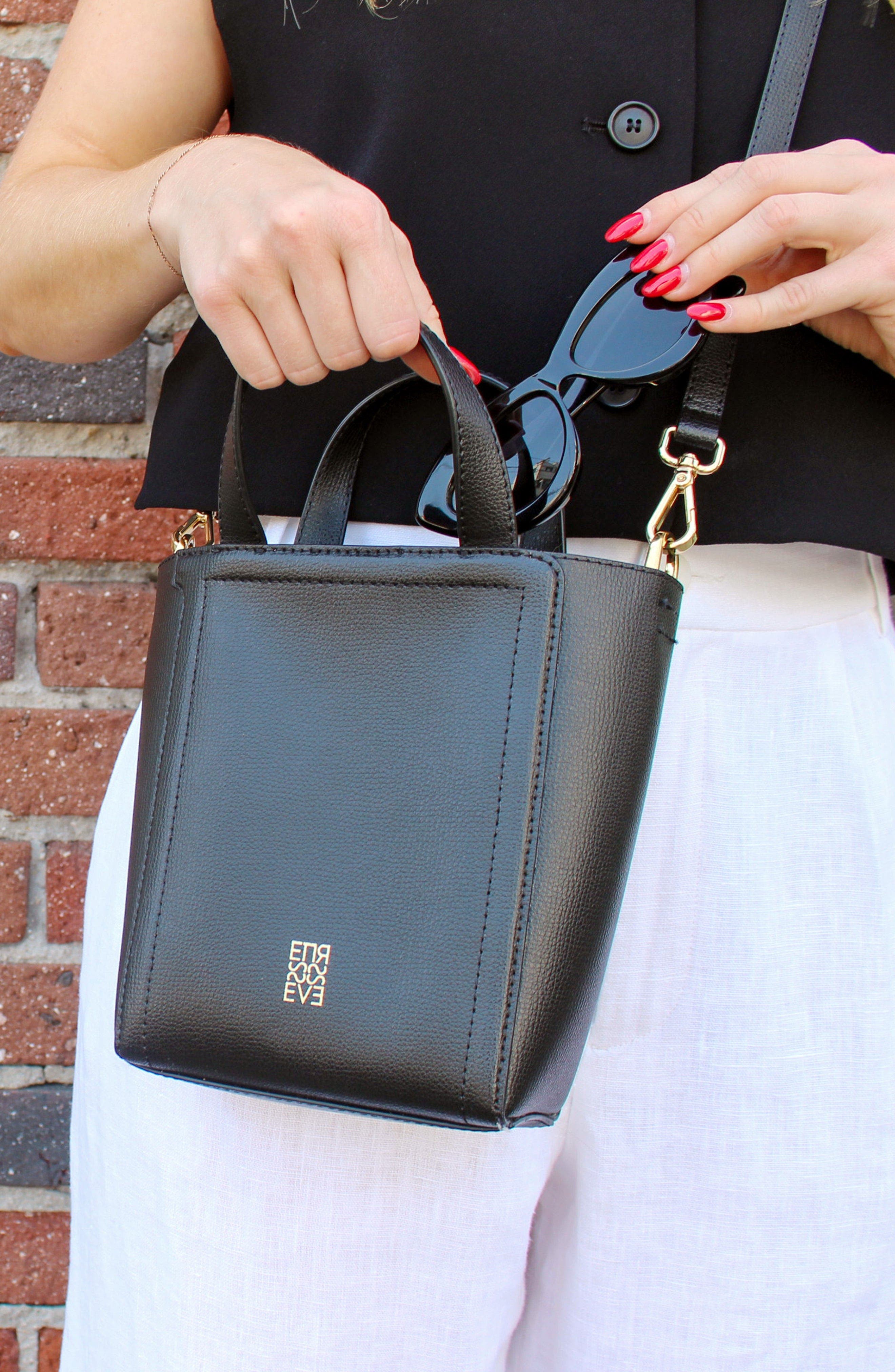 SENREVE Mini Tempo Tote Tumbled Leather Carryall, Alternate, color, 