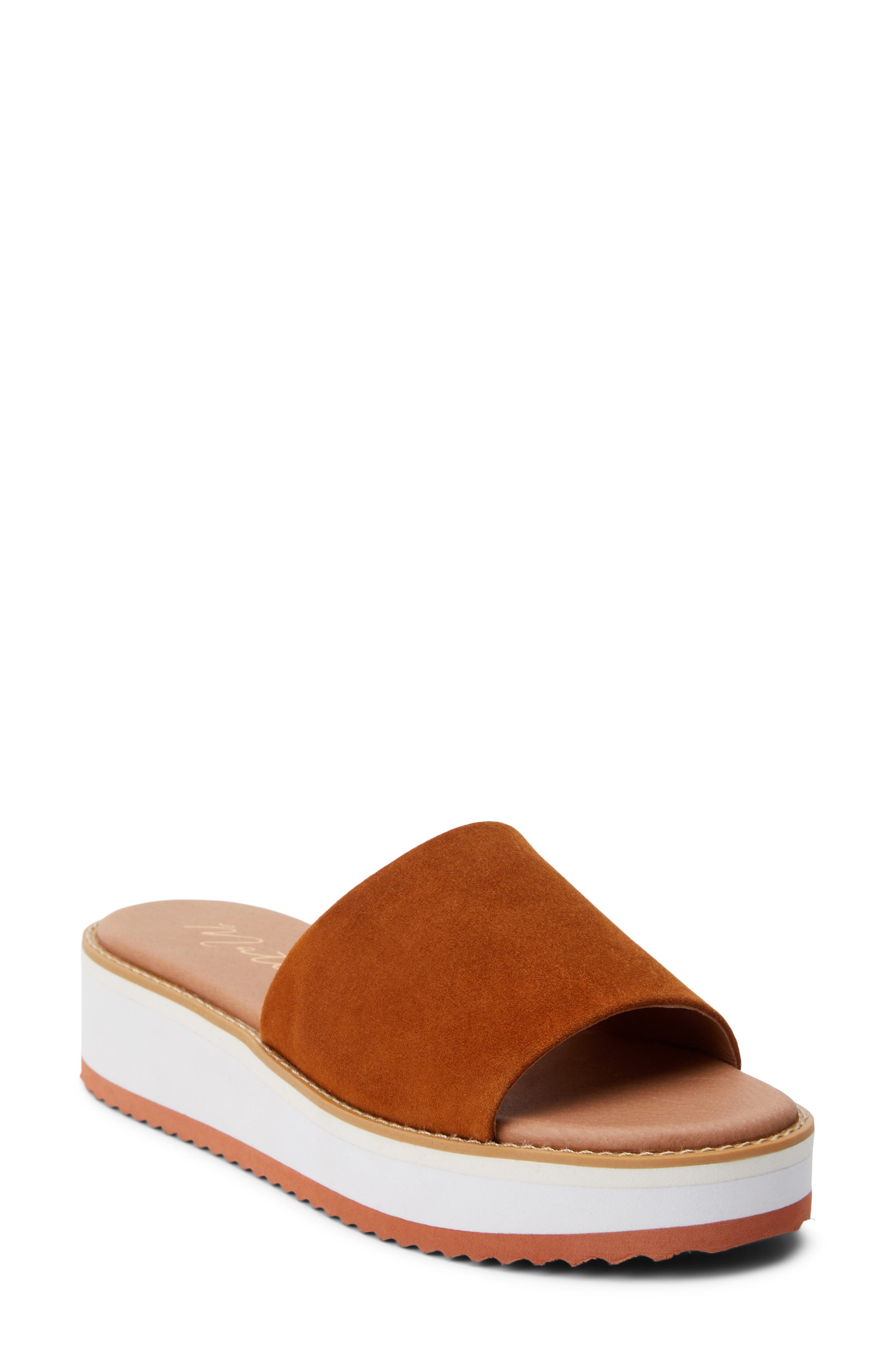 Matisse Jackie Platform Slide Sandal, Main, color, 