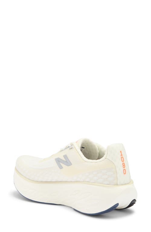 New Balance Fresh Foam X 1080 V14 Running Shoe In Sea Salt/vintage Indigo