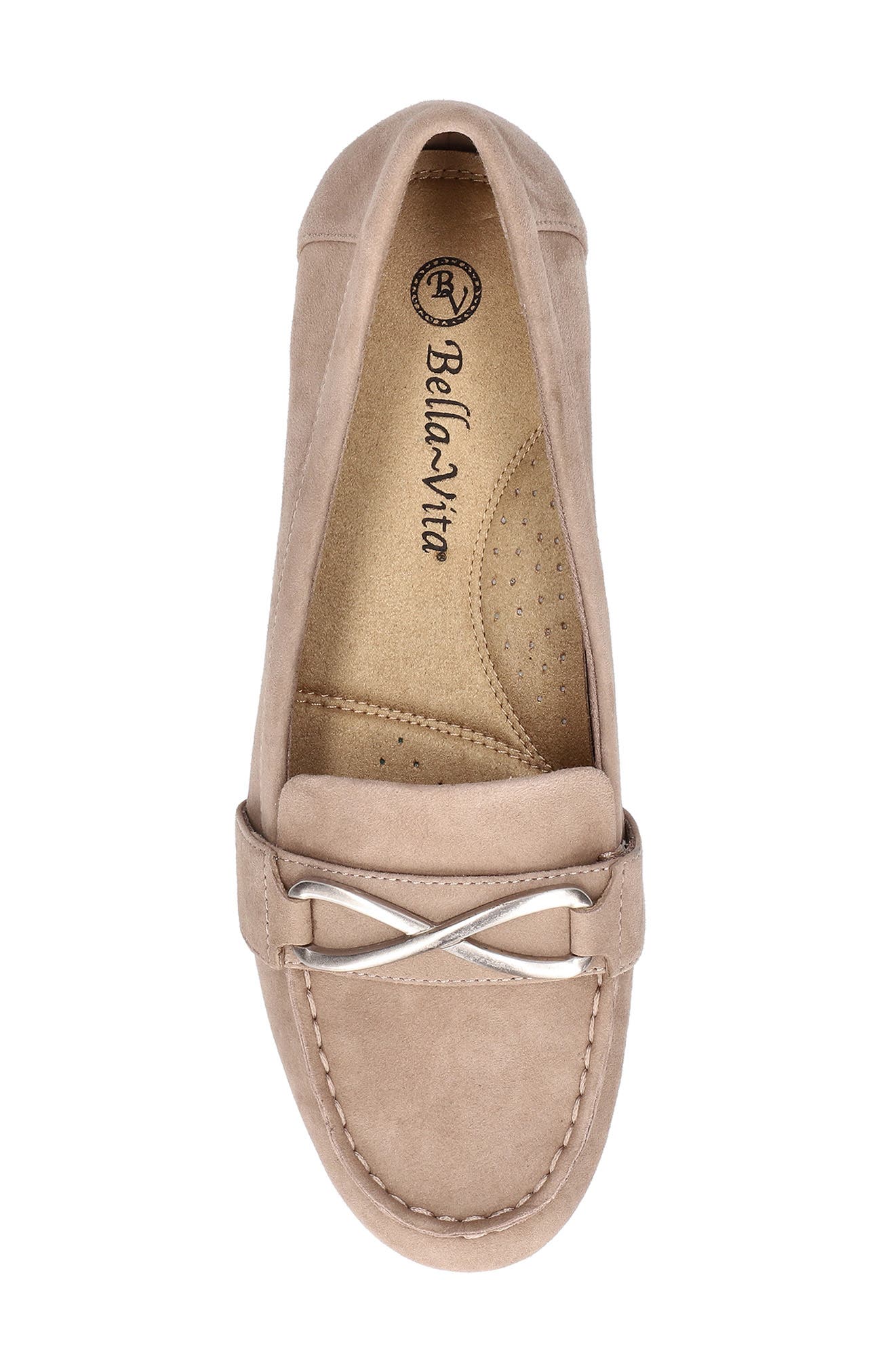 Susmita Loafer, Alternate, color, ALMOND KIDSUEDE LEATHER