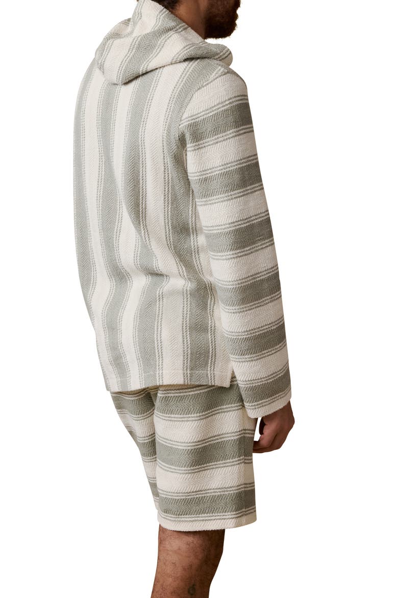 Whitewater Organic Cotton Hoodie, Alternate, color, SHELL POINT STRIPE