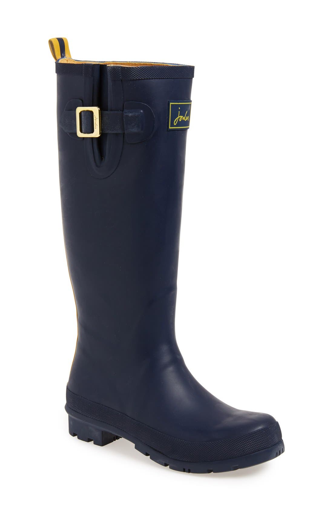 Joules 'Field Welly' Rain Boot, Main, color, 