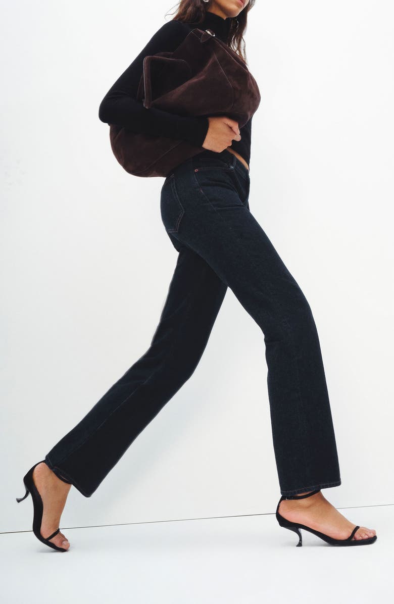 Reformation Greer Straight Leg Jeans, Alternate, color, Ondine