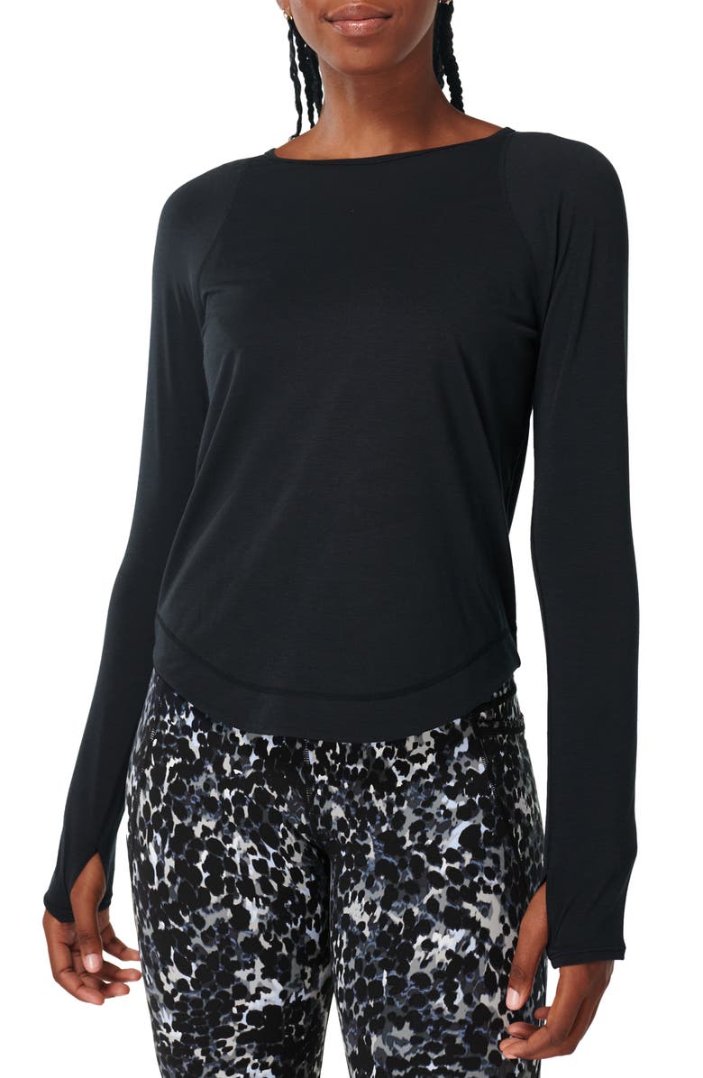 Sweaty Betty Breezy Long Sleeve T-Shirt, Main, color,