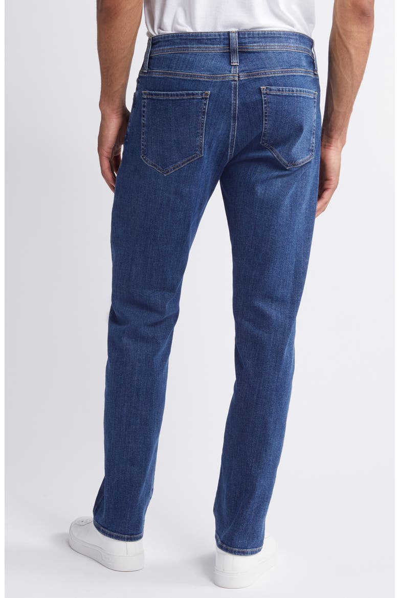 Straight Leg Jeans, Alternate, color, MED WASH INDIGO