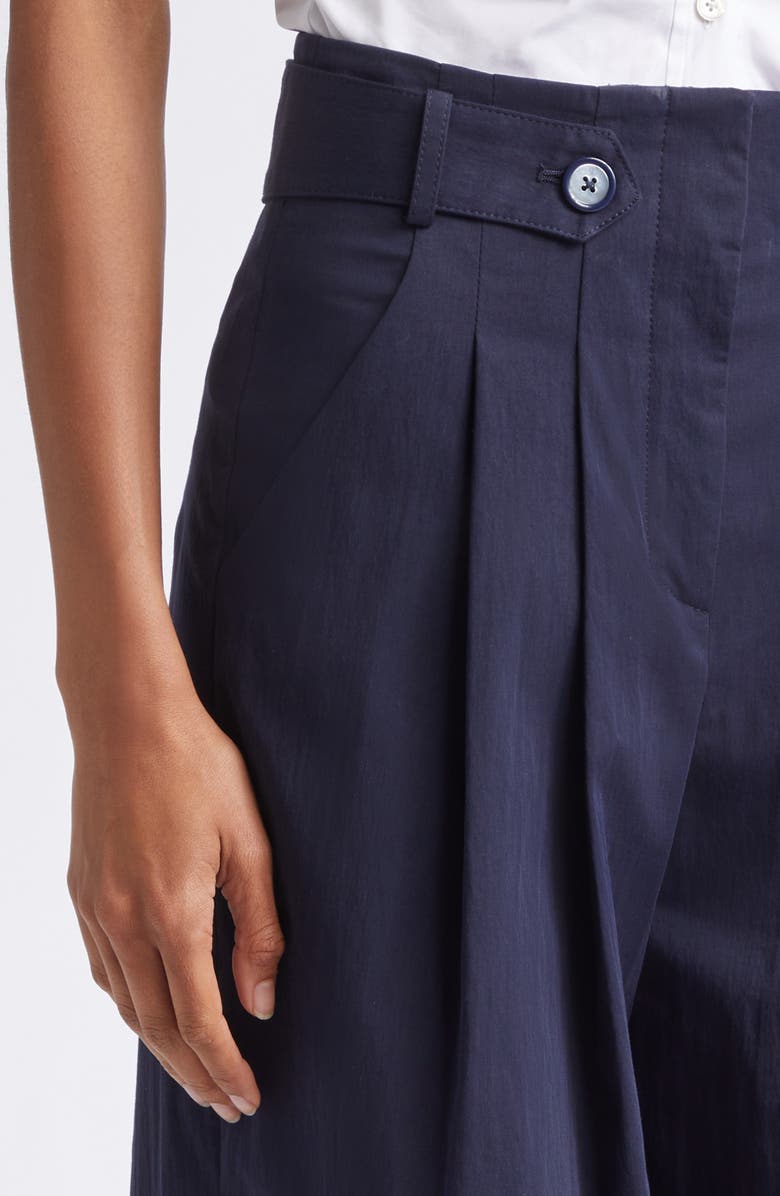 Veronica Beard Allman High Waist Wide Leg Pants, Alternate, color, Navy