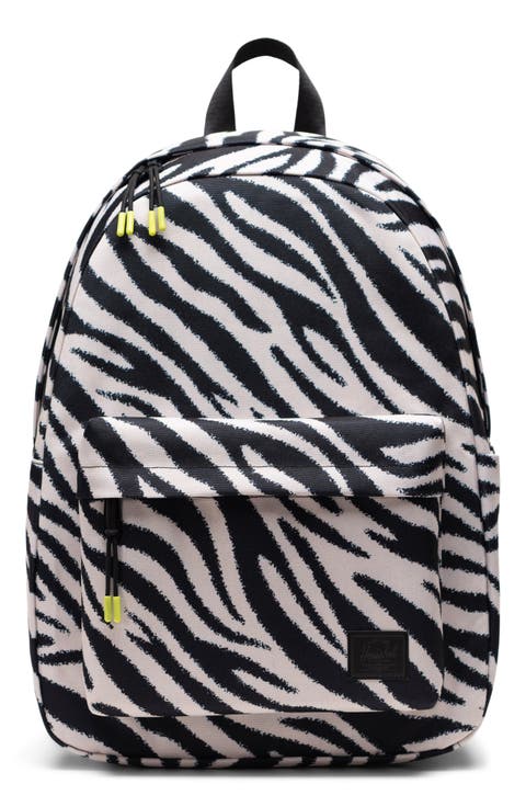 Classic Zebra Print Backpack