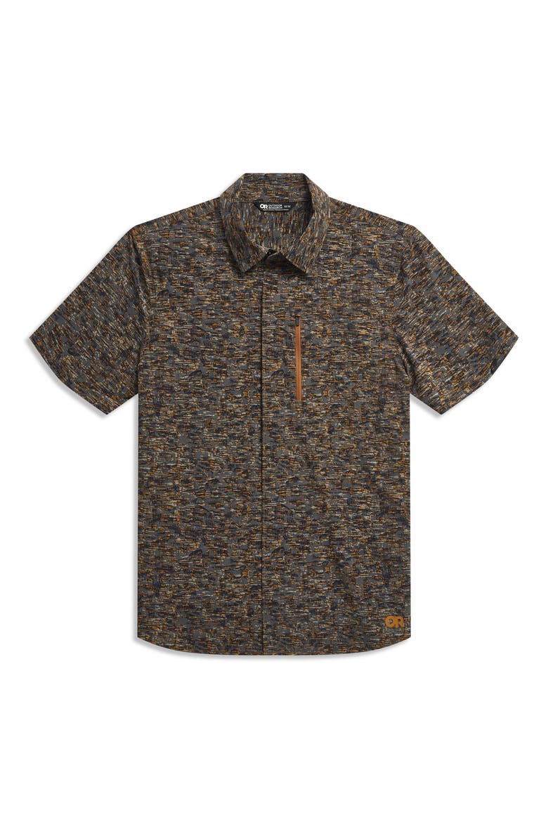 Astroman Short Sleeve Sun Shirt, Alternate, color, SEDONA TRAVERSE PRINT