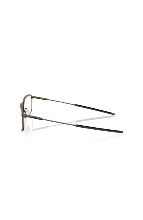 Oakley 54mm Rectangle Optical Glasses In Gray