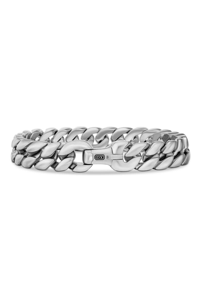 Curb Chain Bracelet, 11.5mm, Alternate, color, SILVER
