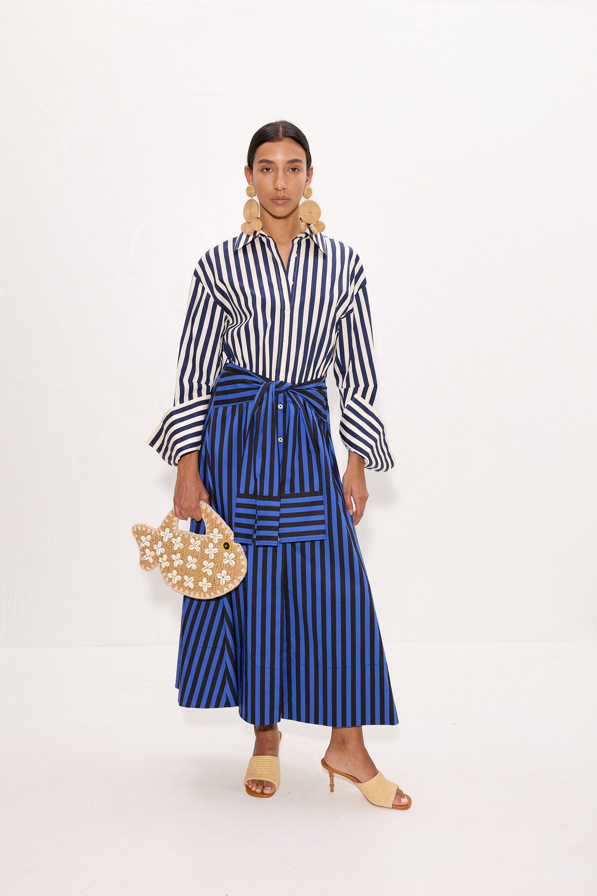 Cobalt Stripe Combo