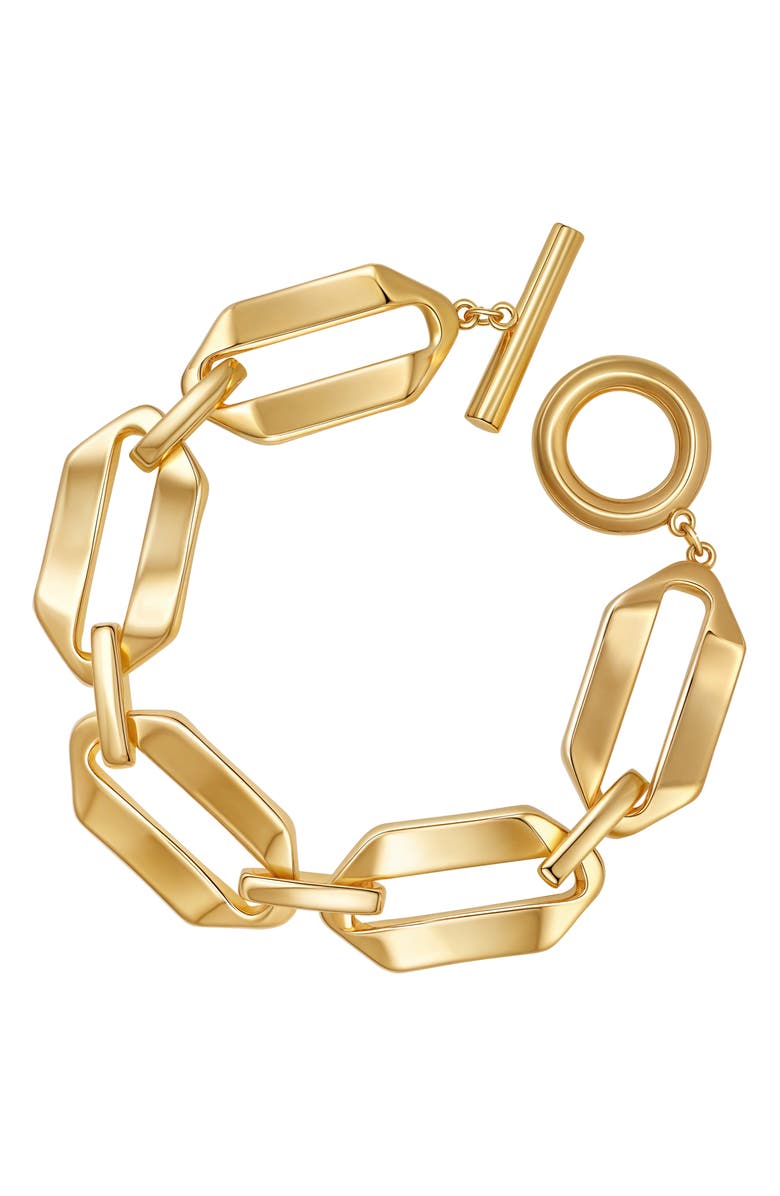 Vince Camuto Toggle Chain Bracelet, Alternate, color, Gold