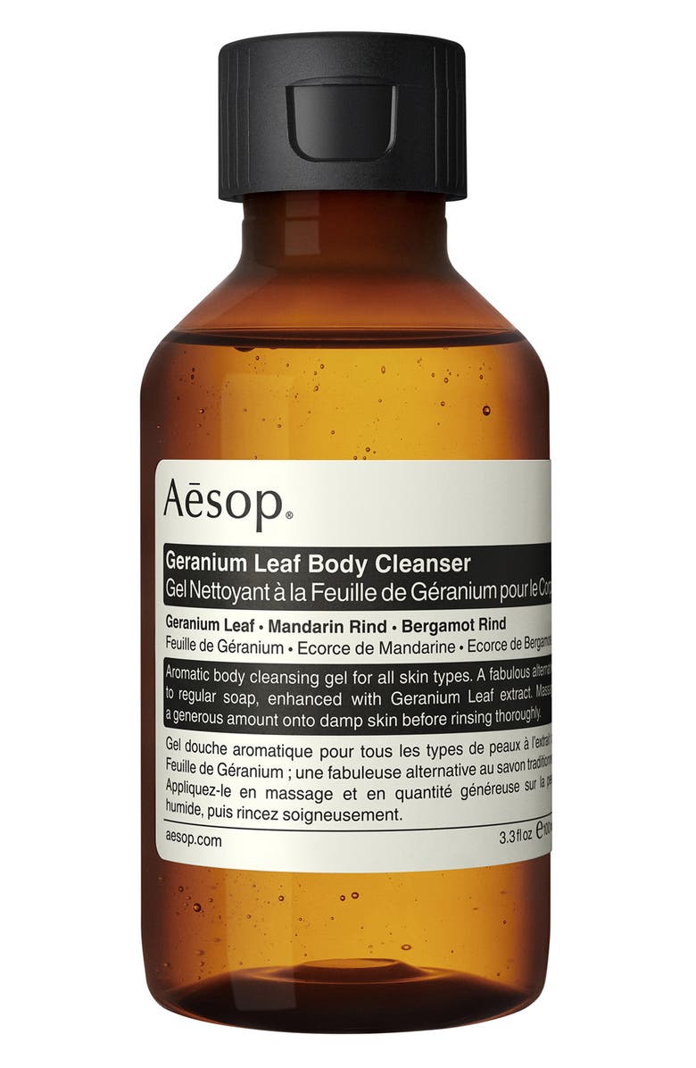 Aesop Geranium Leaf Body Cleanser, Main, color, 