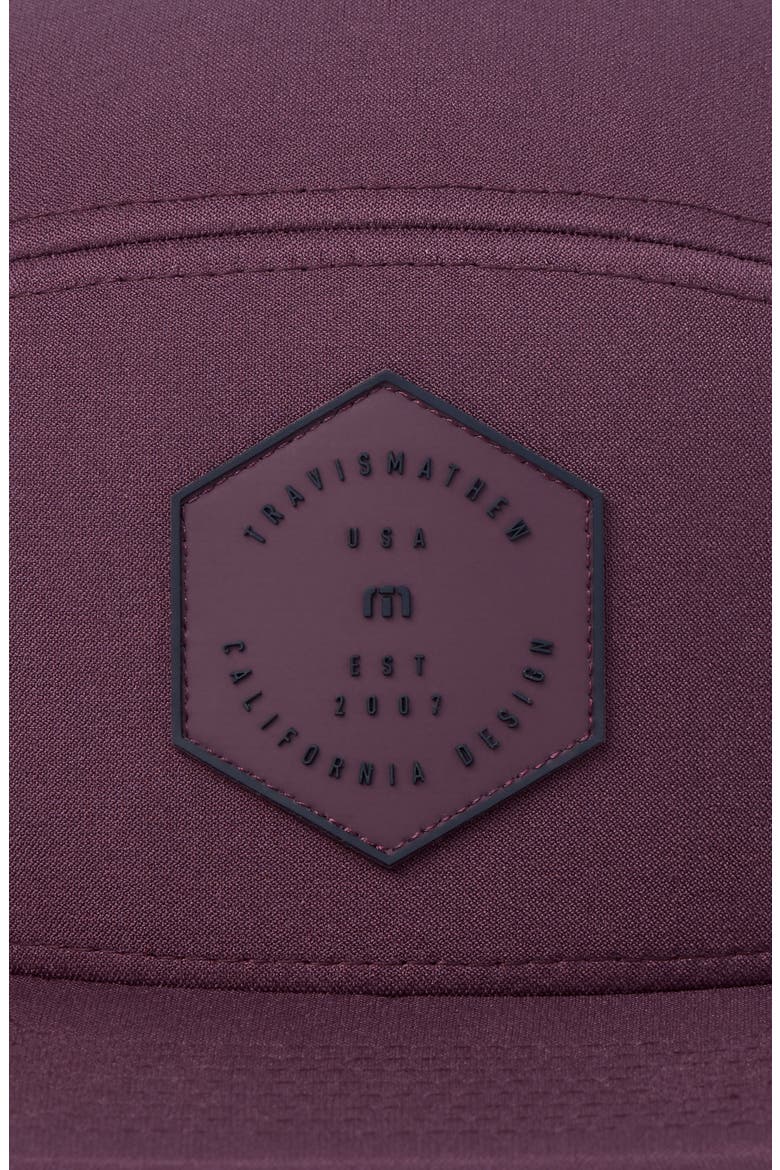 Triple Threat Snapback Baseball Cap, Alternate, color, MAUVE WINE