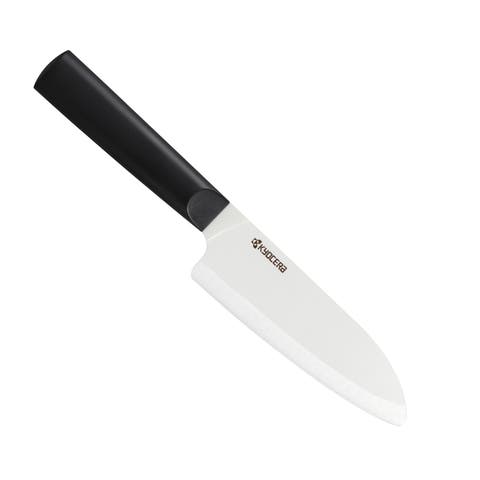 INNOVATIONwhite® 5.5-Inch Ceramic Santoku Knife, White Blade
