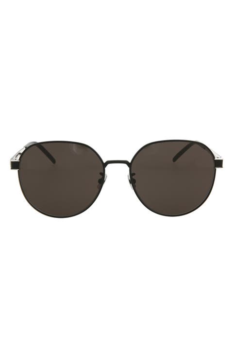 58mm Round Sunglasses